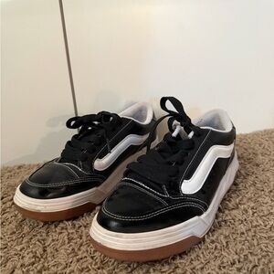 Stylish Black and White Vans